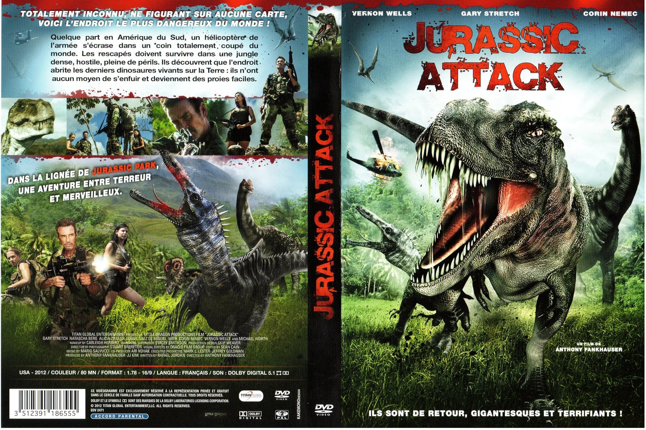 Jurassic Attack (2013) ฝ่าวงล้อมไดโนเสาร์