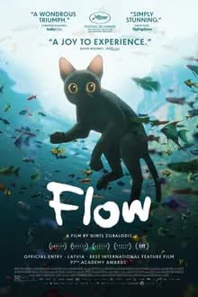 Flow (2024) ผจญภัยน้ำท่วมโลก